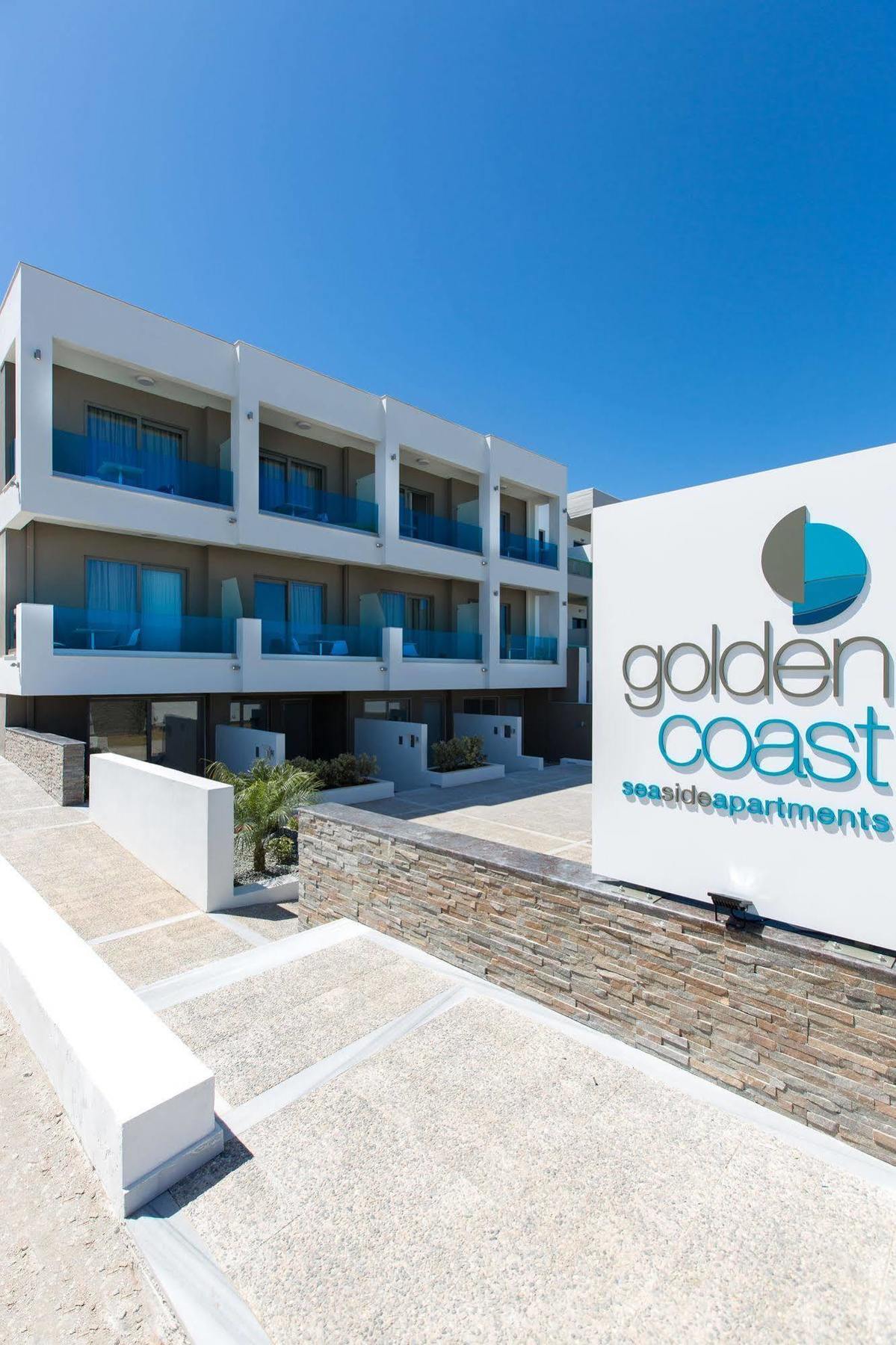 Golden Coast Seaside Apartments Rethymno  Bagian luar foto