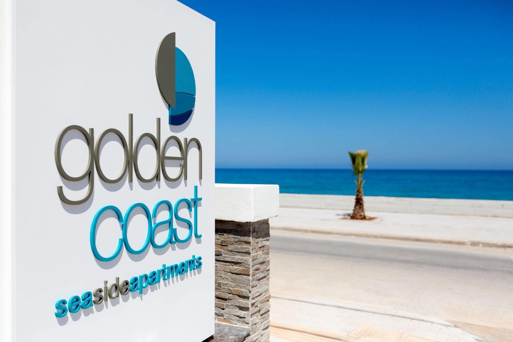 Golden Coast Seaside Apartments Rethymno  Bagian luar foto